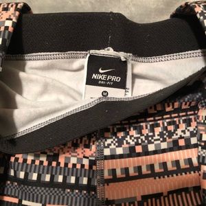 Tribal print Nike pro leggings